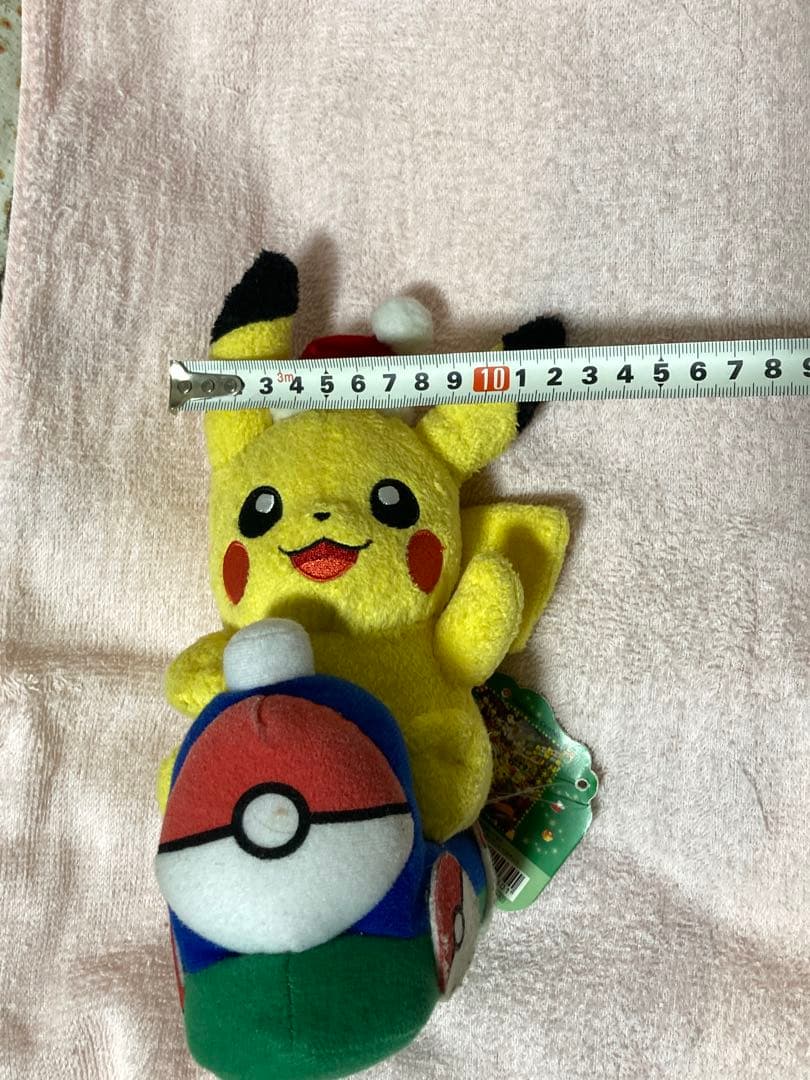 つながるぬいぐるみ クリスマスマーケット ピカチュウ タブンネ