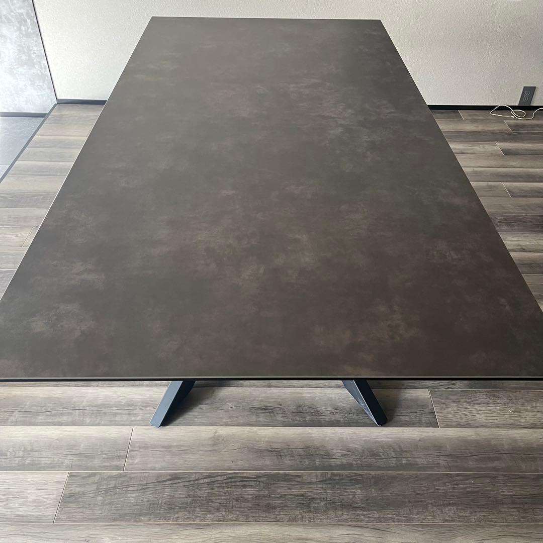 かねたや GLAN ダイニングテーブル セラミックテーブル 幅200cm