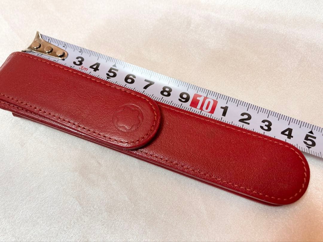 モンブラン 万年筆 純正レザーケース インクカートリッジ付 早稲田大学