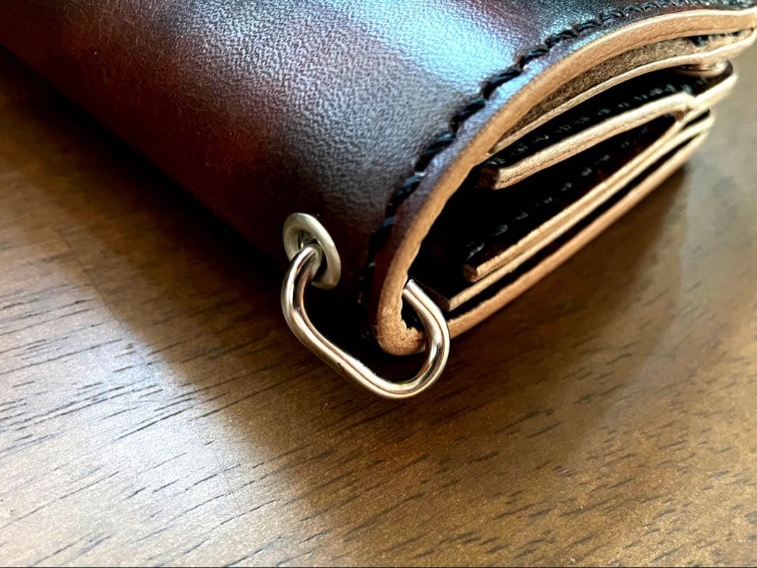 ミドルトラッカーウォレット 姫路レザー