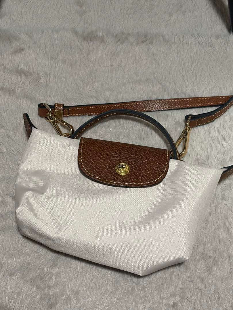 ロンシャンルプリアージュ ハンドル付きポーチ