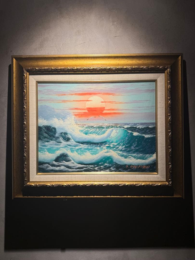 リアリズム　Stephen Strand 【風景画】　肉筆油彩画