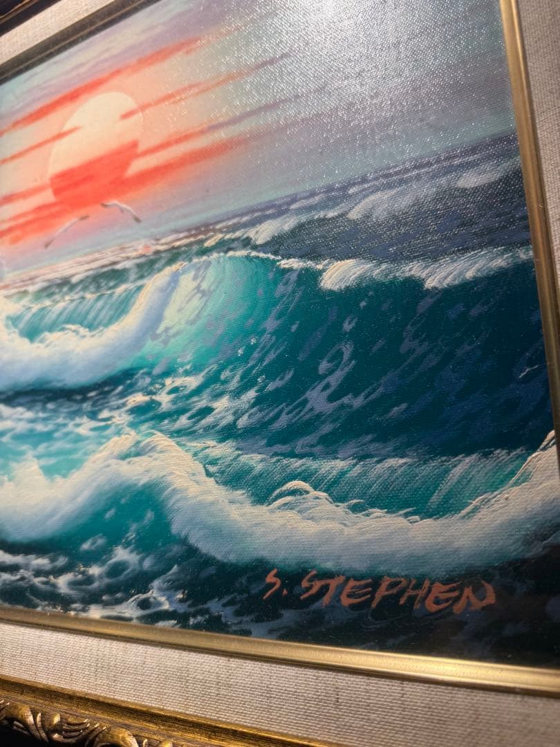 リアリズム　Stephen Strand 【風景画】　肉筆油彩画