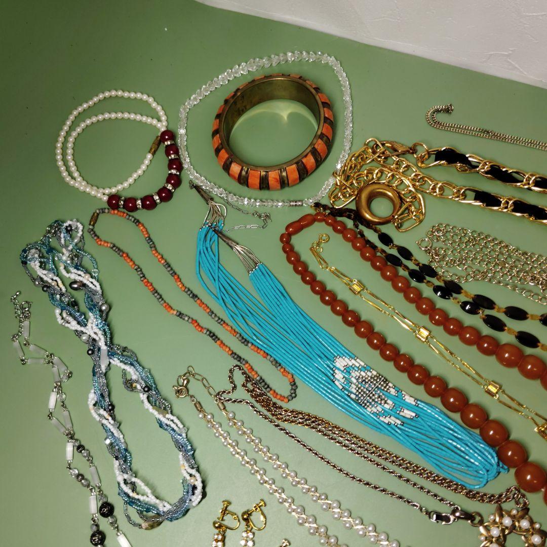 ☆アクセサリーまとめ売り☆ネックレス ブレスレット イヤリング　ブローチ