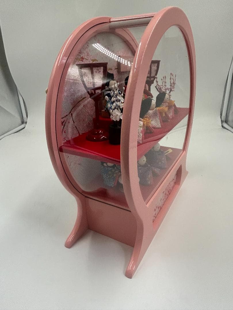 藤菊作 ひな人形 ケース飾り 三段セット 和風 インテリア 雛祭り お雛様