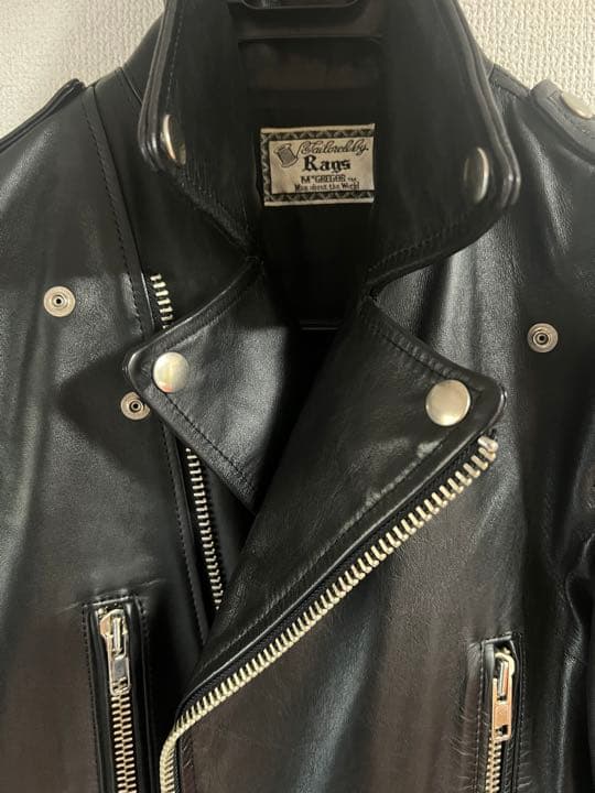 ラグスマックレガー レザー ジャケット ライダース キムタク 野口強
