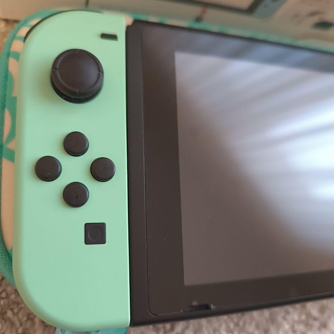 【美品】 Nintendo Switch 本体 あつまれ どうぶつの森 版