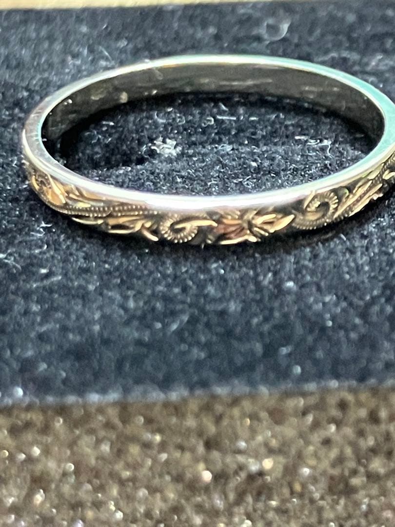 14k ハワイアン風のリング