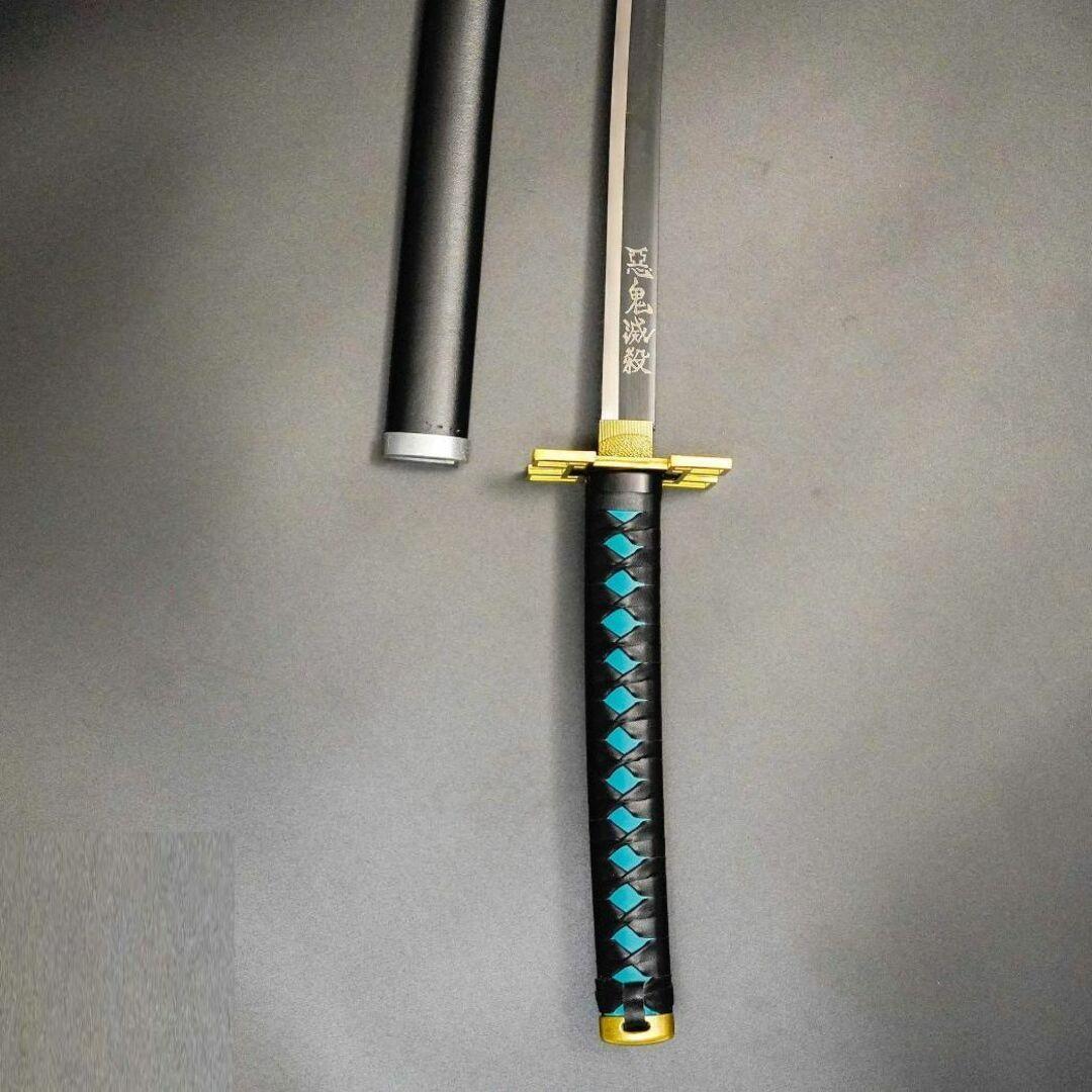 時透無一郎　コスプレ 武器 刀 剣 日輪刀 　金属製１０３ｃｍ【訳あり】