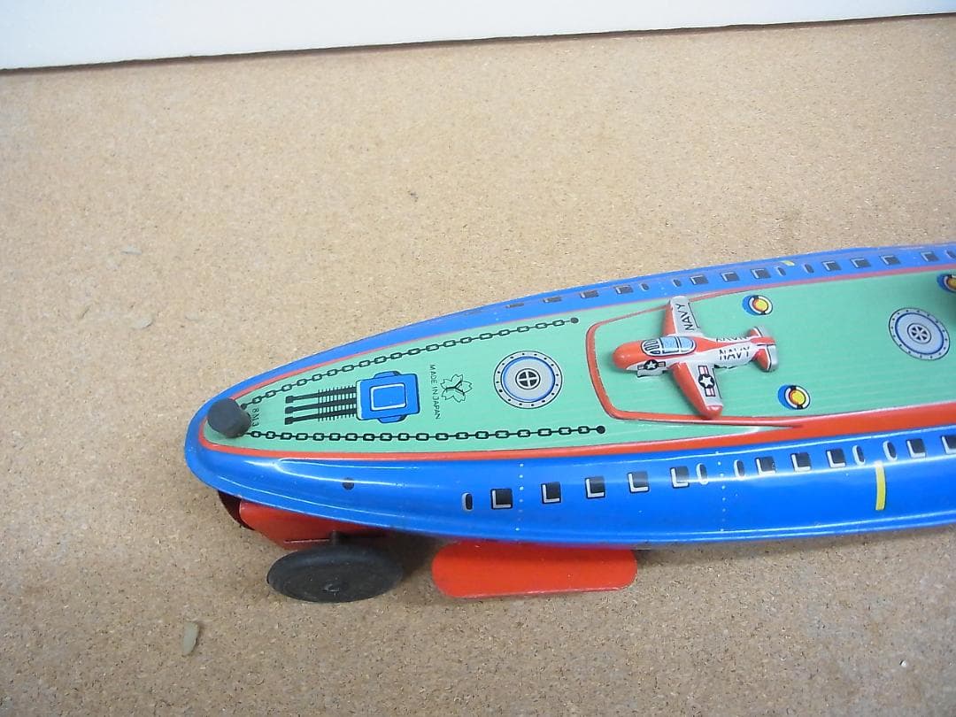 ヨネザワ 米澤玩具 サブマリン SSN29 シーウルフ 潜水艦 ブリキ D110