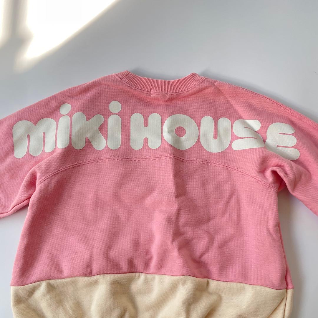 ミキハウス トレーナー 100 ピンク