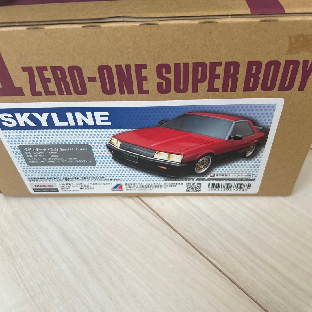 ABC ホビー　1/10日産スカイラインR30(前期型)ボディ　新品未走行品！！