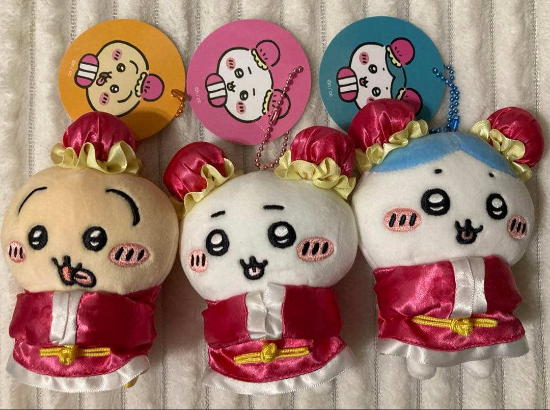 ちいかわ飯店　来来ぷちミニマスコット　肉まんになっちゃった！マスコット　6点