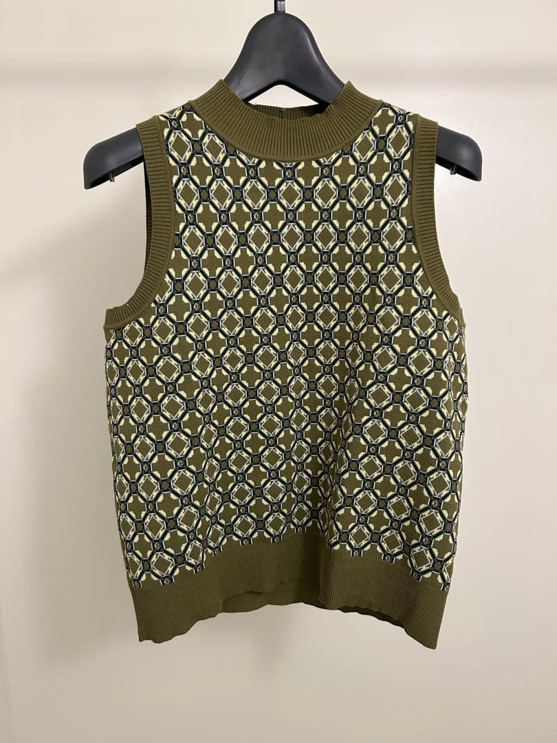 CABaN クロスタイルジャカード アメリカンスリーブプルオーバー