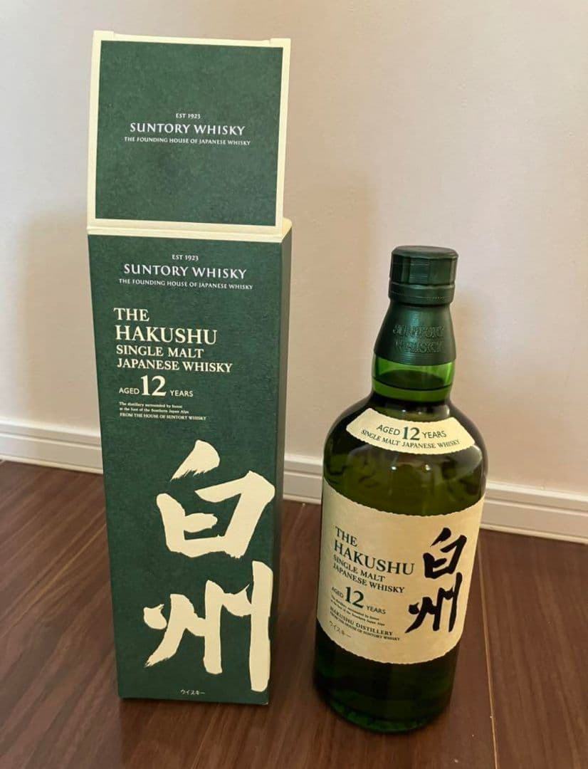 サントリー 白州 12年 箱付 新品未開封 L108980015 - ウイスキー安い