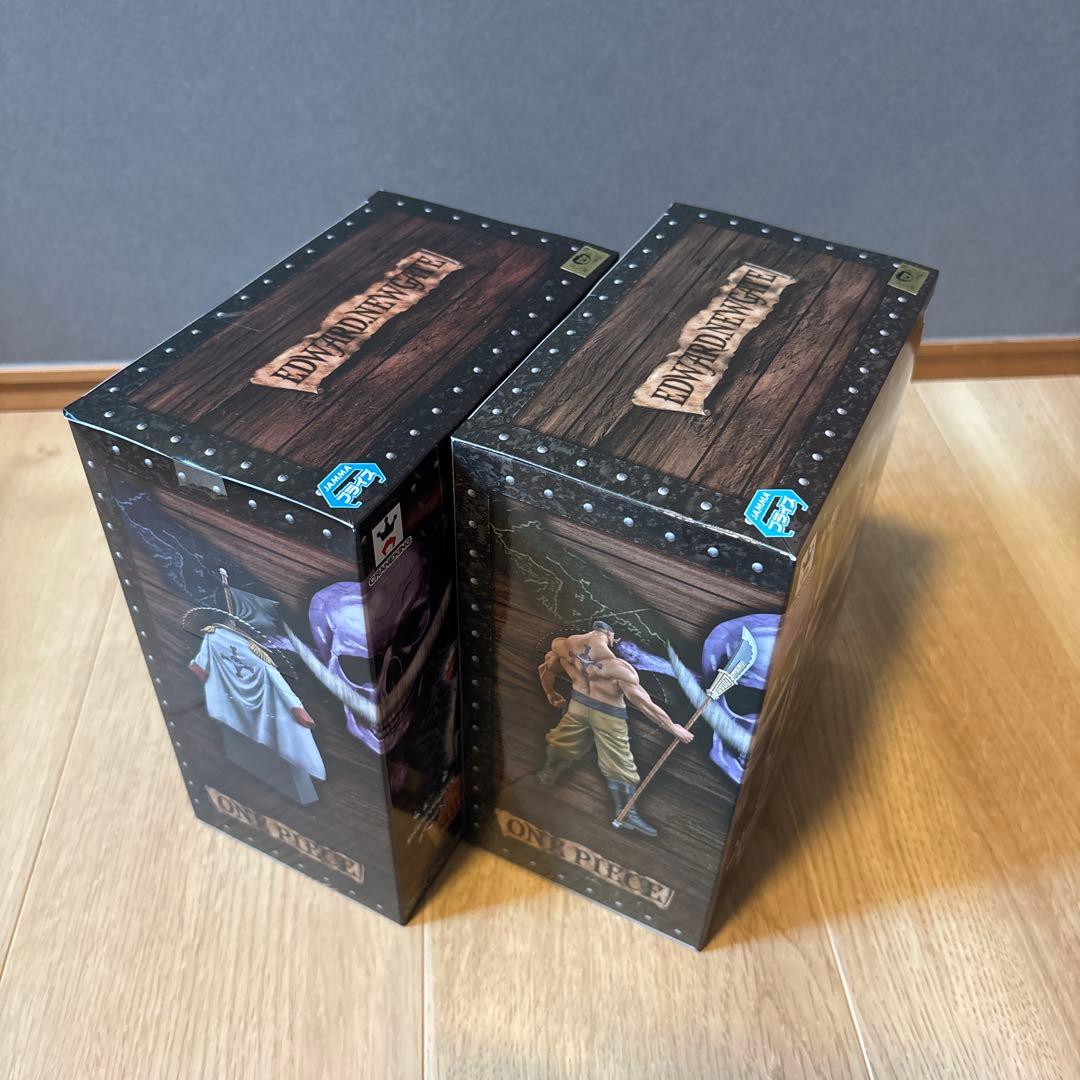 ONE PIECE フィギュア　エドワードニューゲート　白ひげ&白ひげの墓