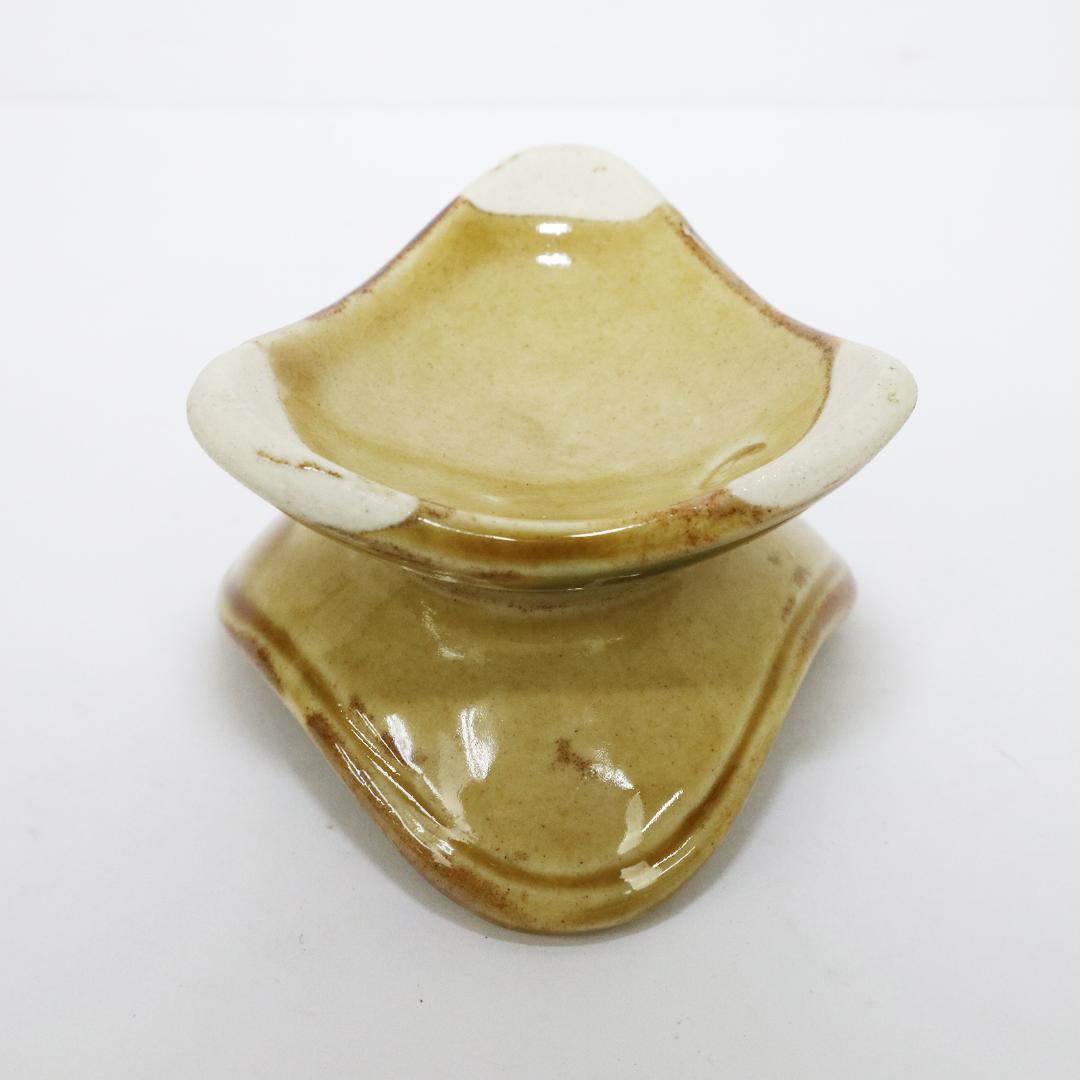 不老園窯造 色変り 七種蓋置 共箱 共箱