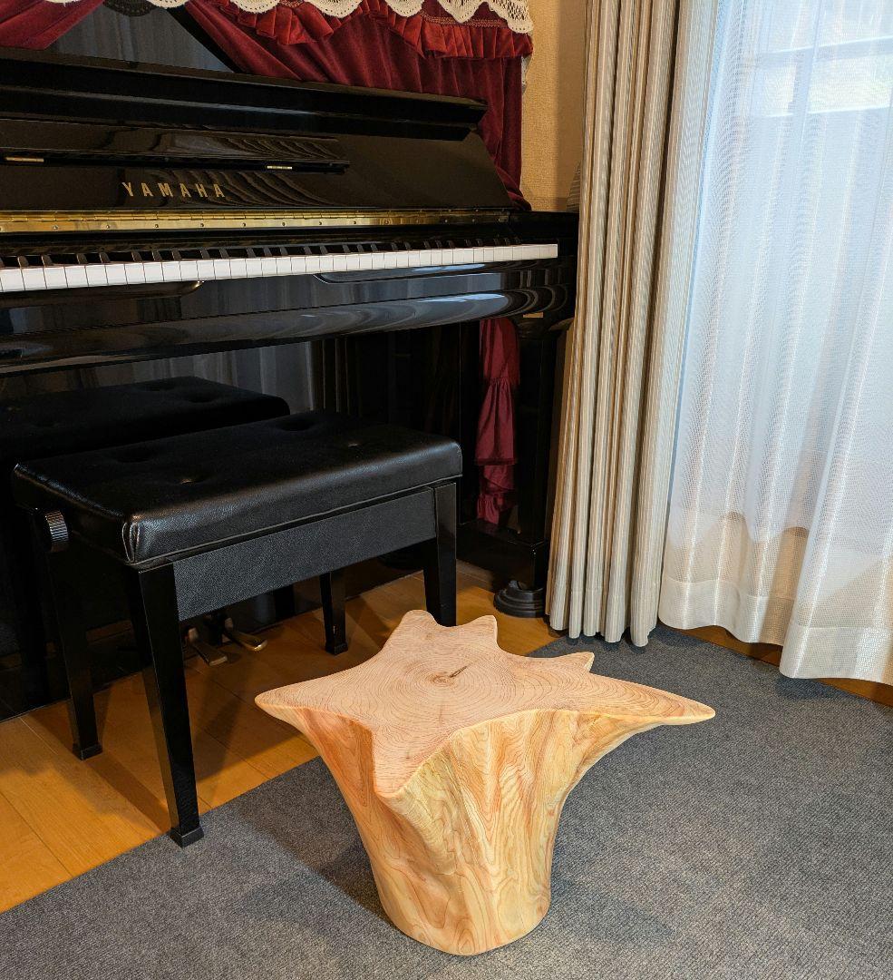 Ai　　檜　切り株　丸太　椅子　スツール　 高さ約32㎝