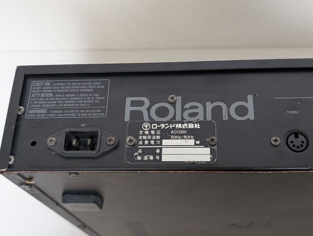 完動品】Roland MKS-20 デジタルピアノ 音源モジュール