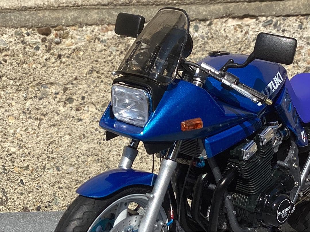 バイクプラモデル　族車　タミヤ1/12 スズキカタナ(ジャンク品)