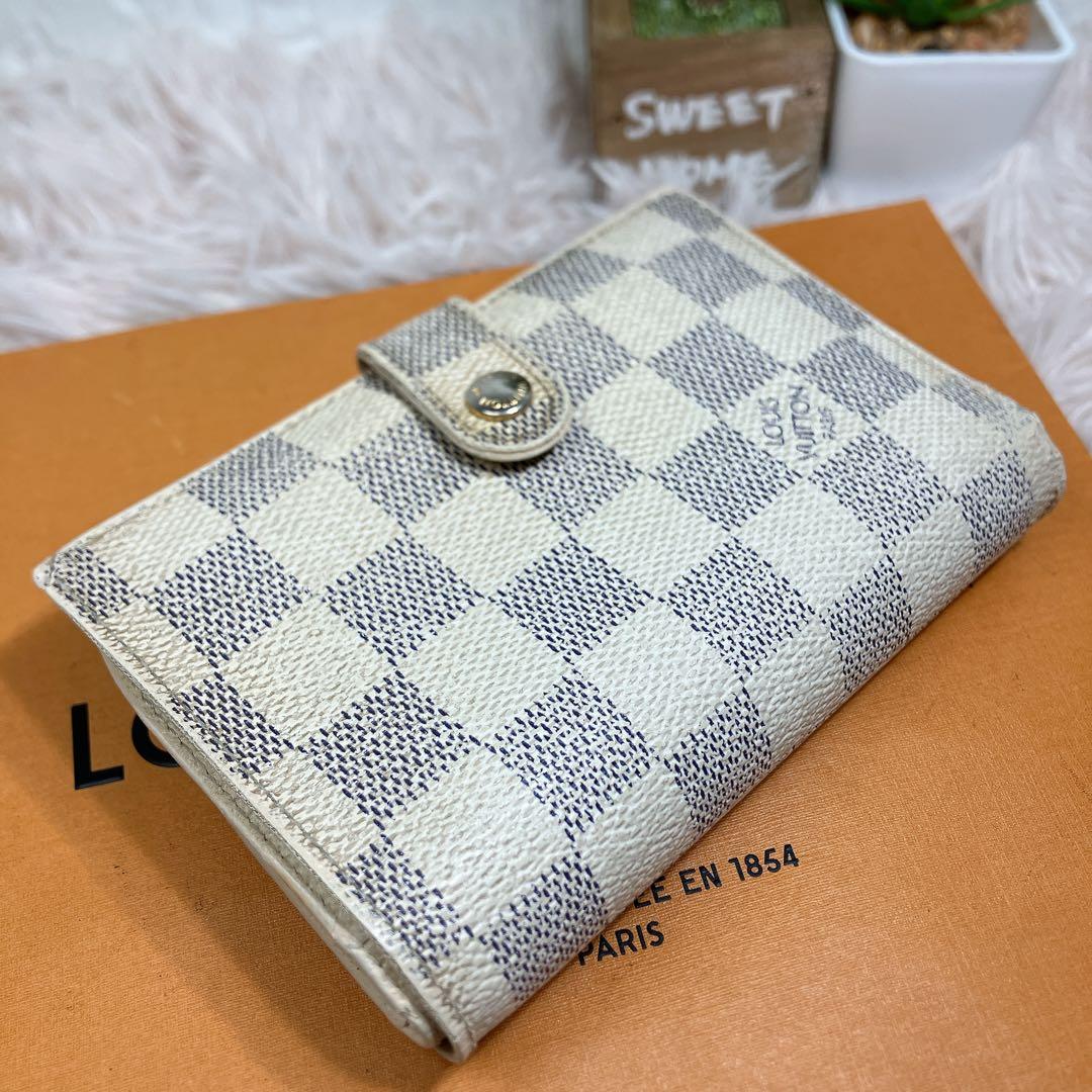 鑑定 ルイヴィトン ダミエ アズール ポルトフォイユ ヴィエノワ 新型