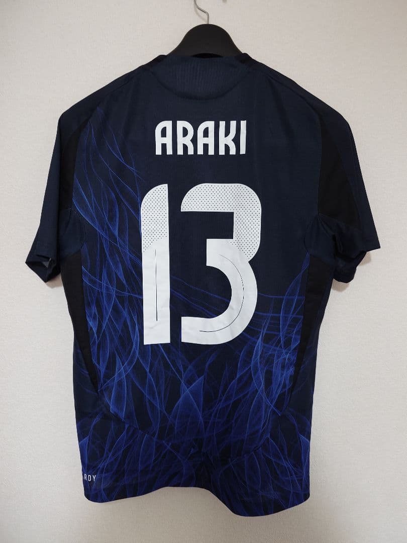 日本代表 オーセンティック ユニフォーム XL 荒木遼太郎 パリ