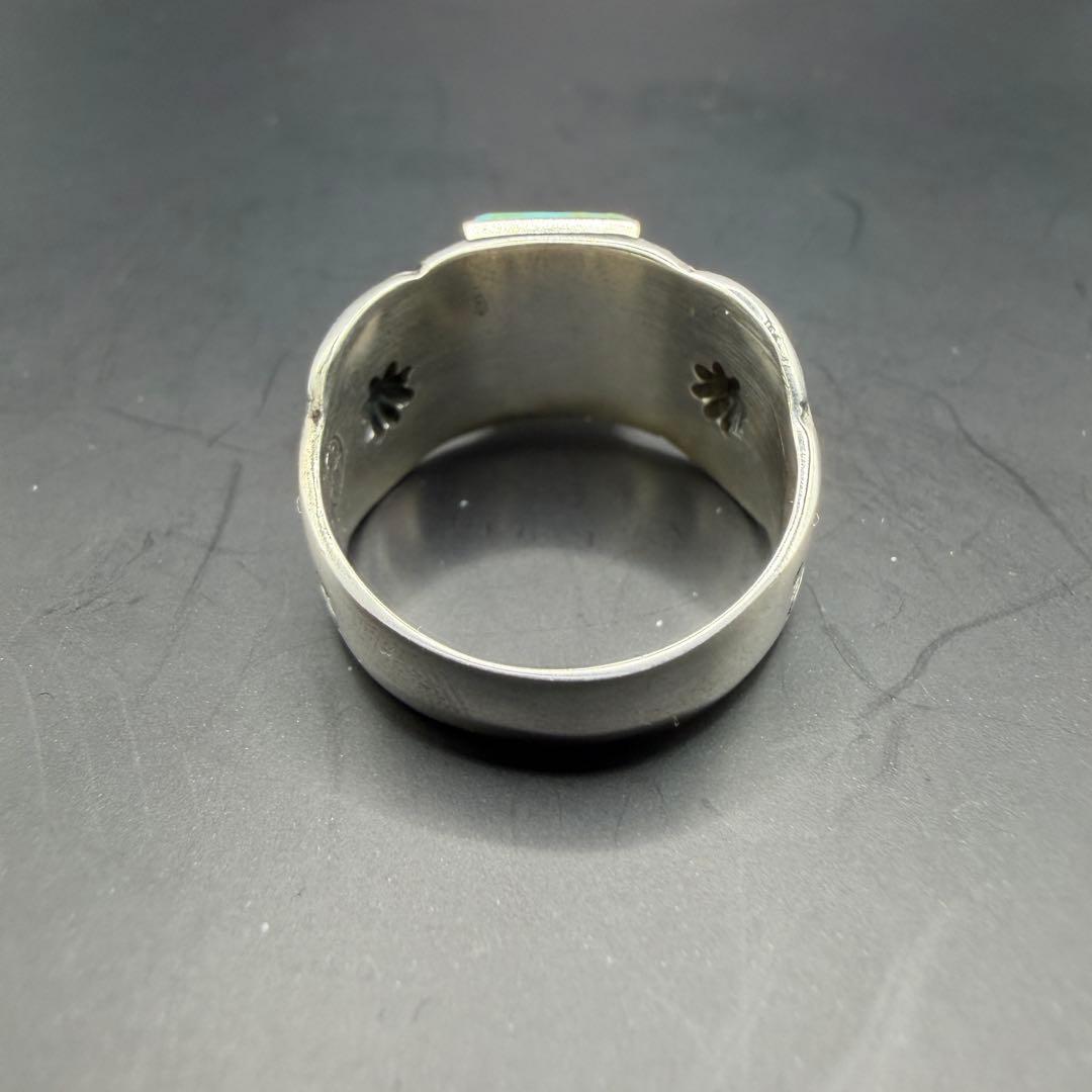 U*O様 【NAVAJO】COTY ターコイズ シルバーリング 925（21号）