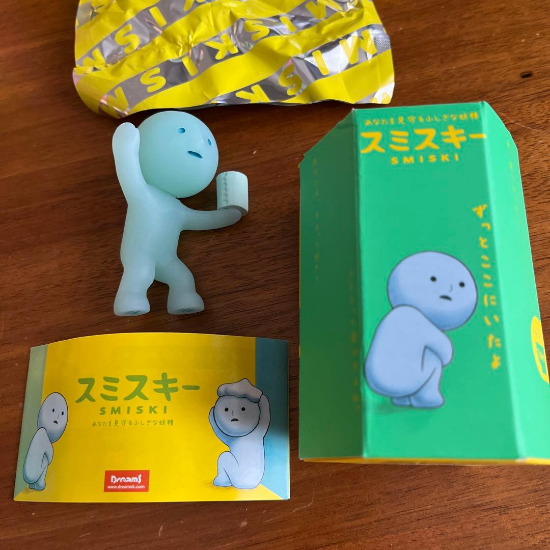 新品　SMISKI スミスキー トイレシリーズ 5種セット　蓄光　光るフィギュア