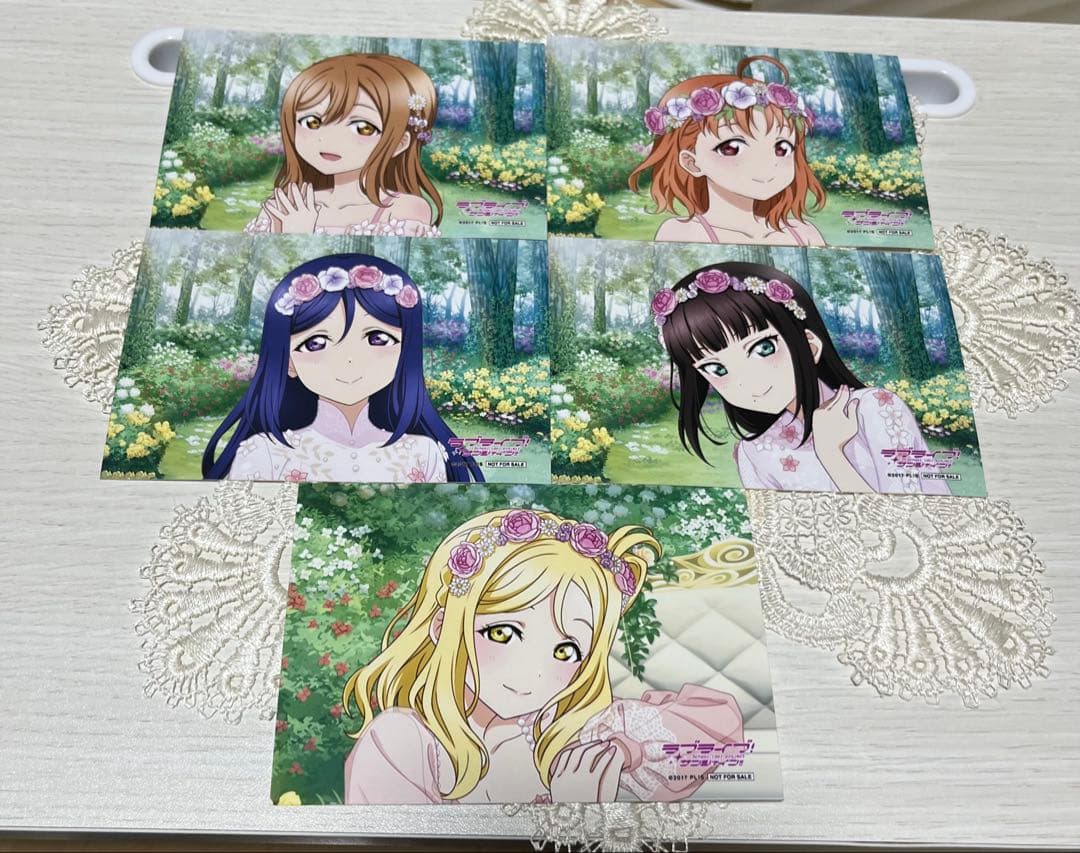 ラブライブ！Aqours Flower Party 缶バッジ　18個　特典付き