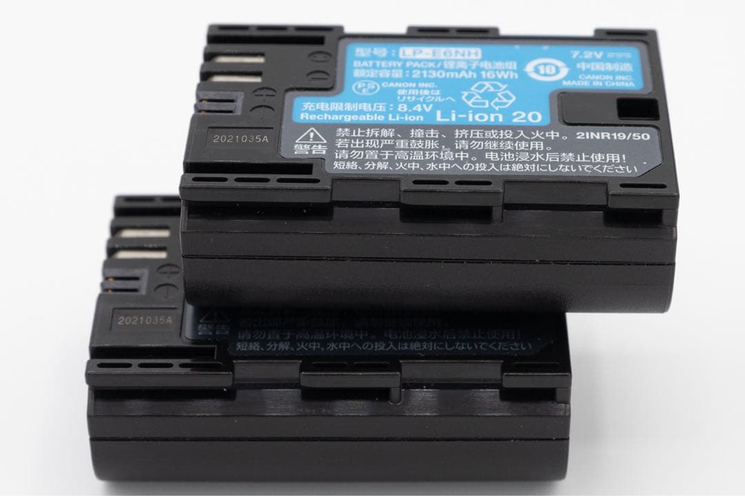 中古美品】CANON EOS R6 ボディ・バッテリーグリップ・バッテリー2個
