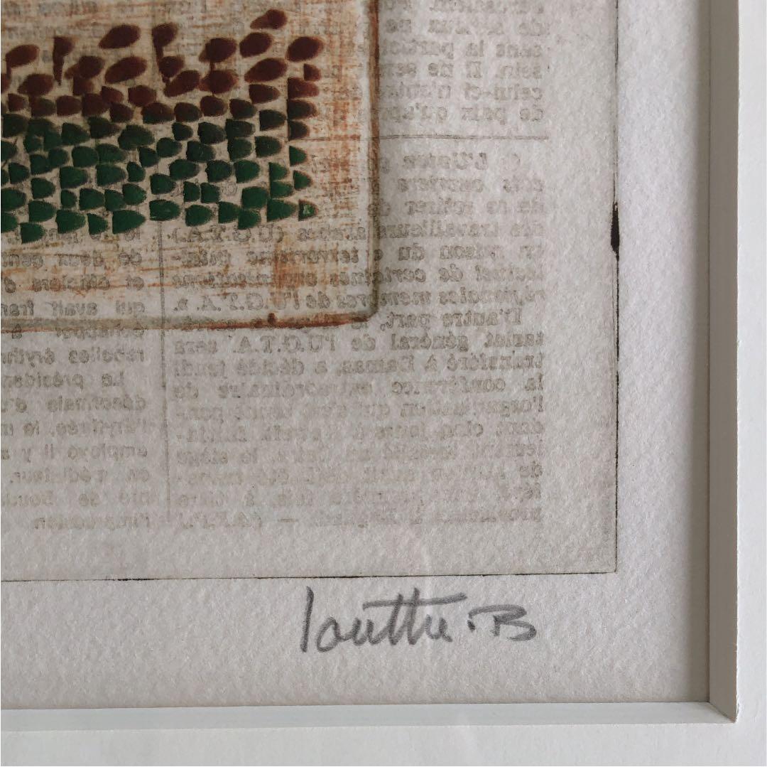 銅版画 ルートル•B  田舎の好きな人