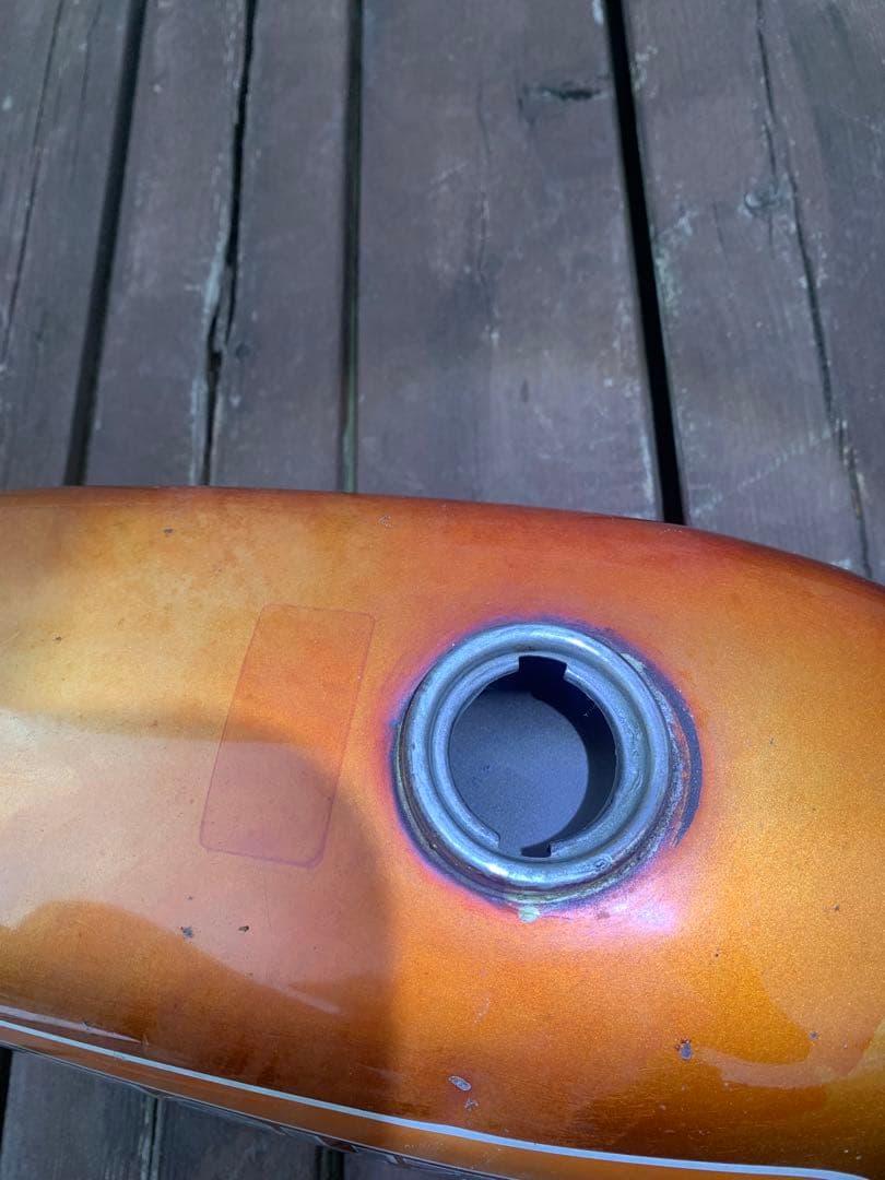 ☆希少☆SUZUKI バイクタンク オレンジ色 ハスラー TS90 SUZUKI