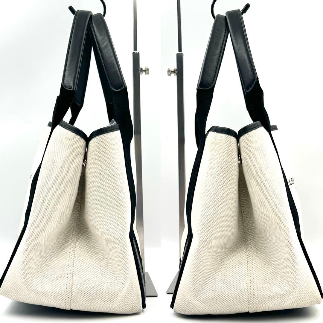 《美品》BALENCIAGA ネイビーカバスS ハンドバッグ ポーチ付