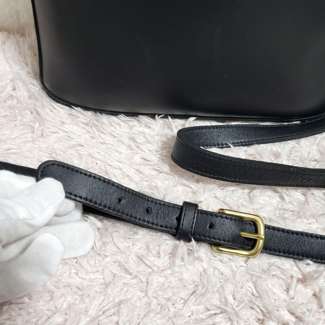 オールドコーチ COACH オールレザー ラウンドアーチショルダーバッグ 美品