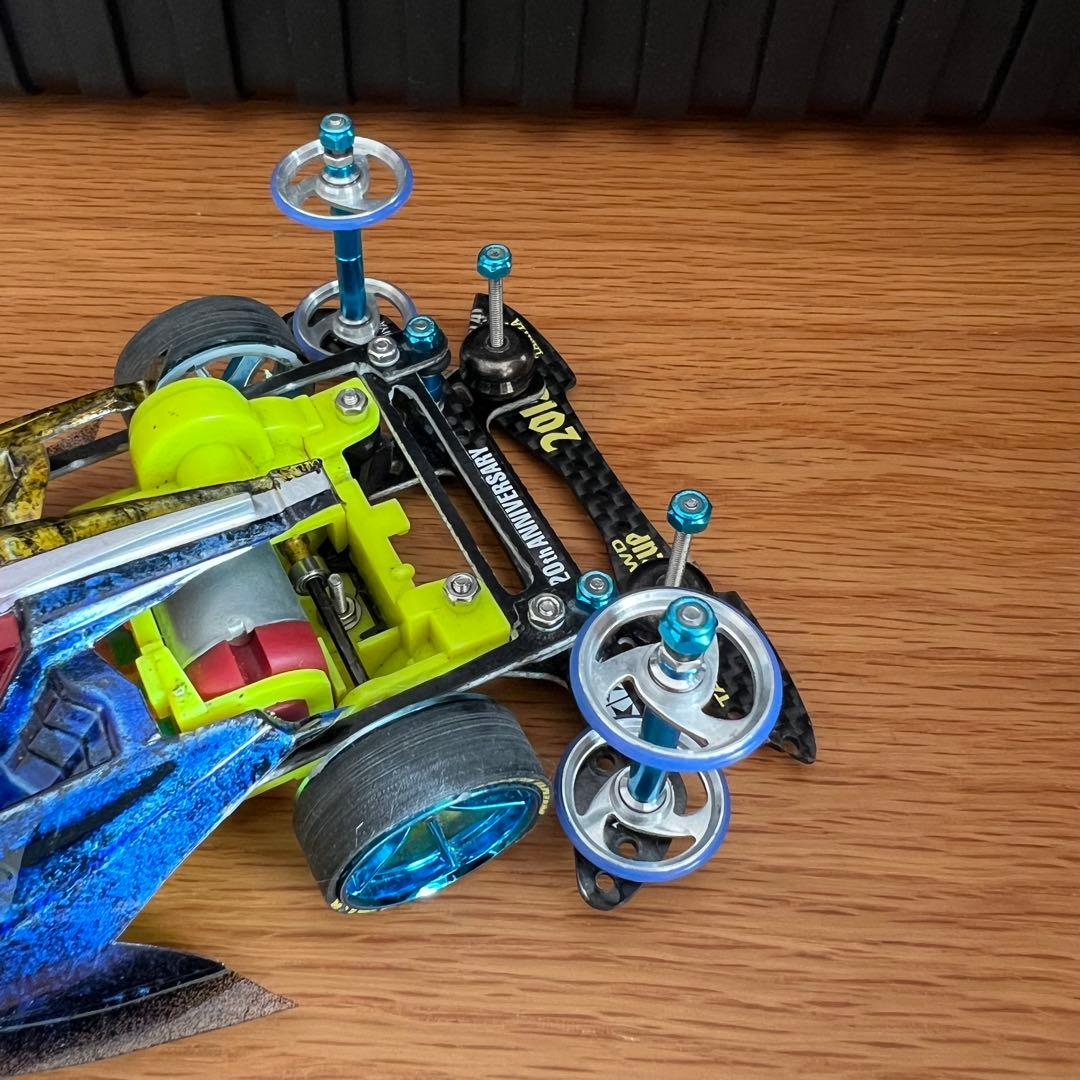 □激レア ミニ四駆 完成品 加工 アバンテ 仮面ライダーダブル ルナ