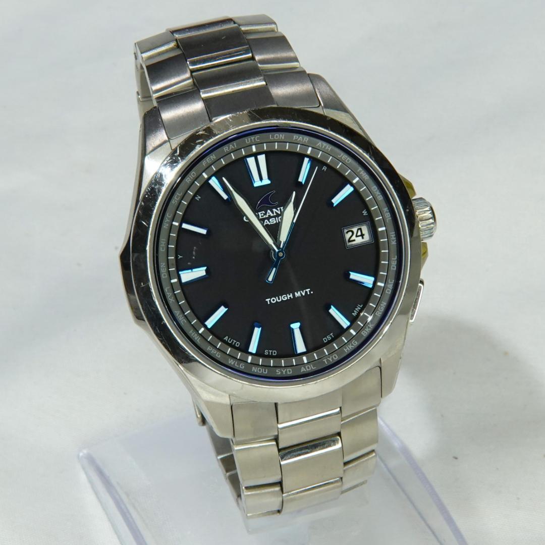 CASIO オシアナス OCW-S100-1AJF 電波ソーラー チタン 軽量