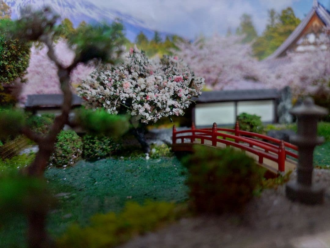 お寺お城神社プラモデルHGジオラマハイクオリティ金閣寺ケース付き