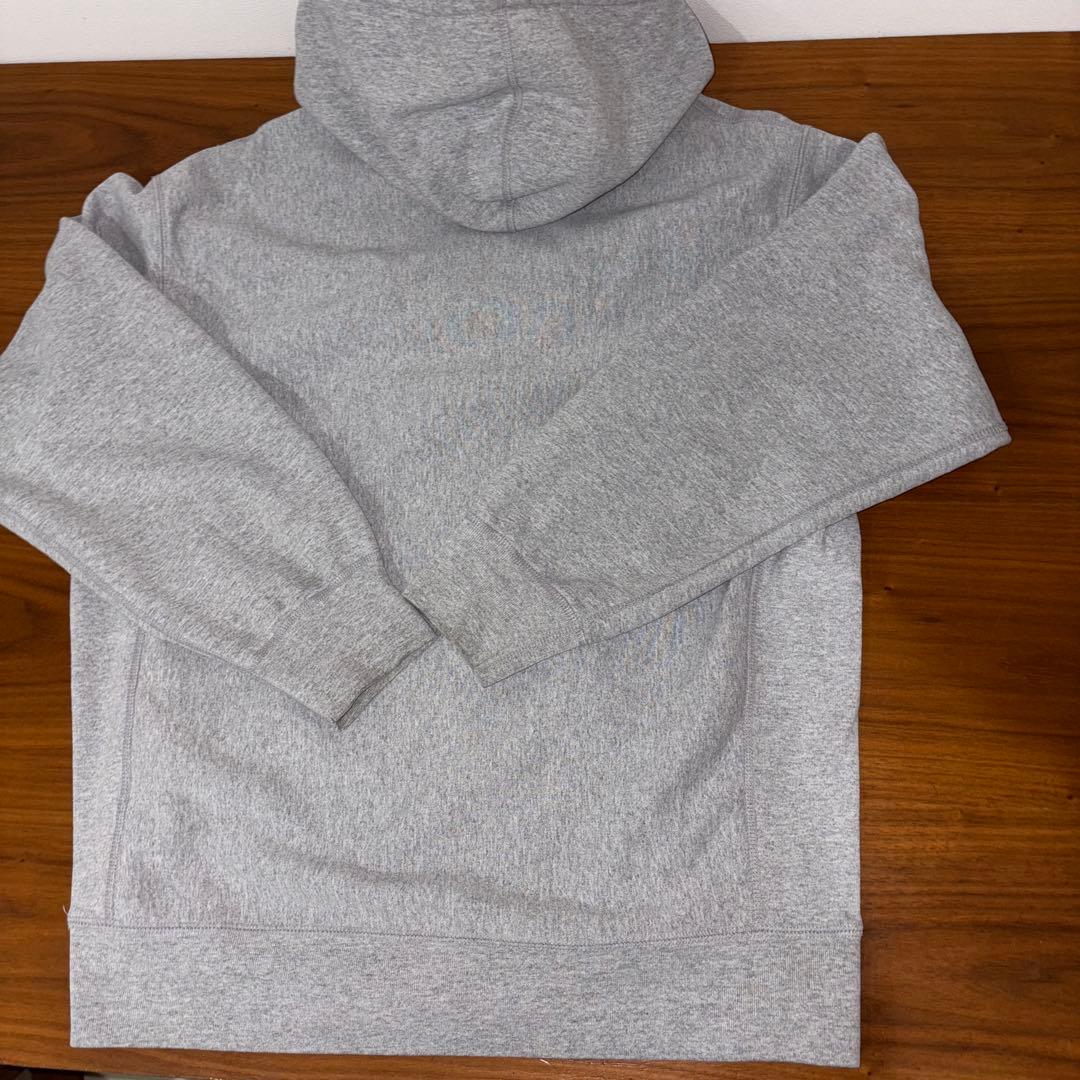 Supreme クロスロゴ フーディ グレー