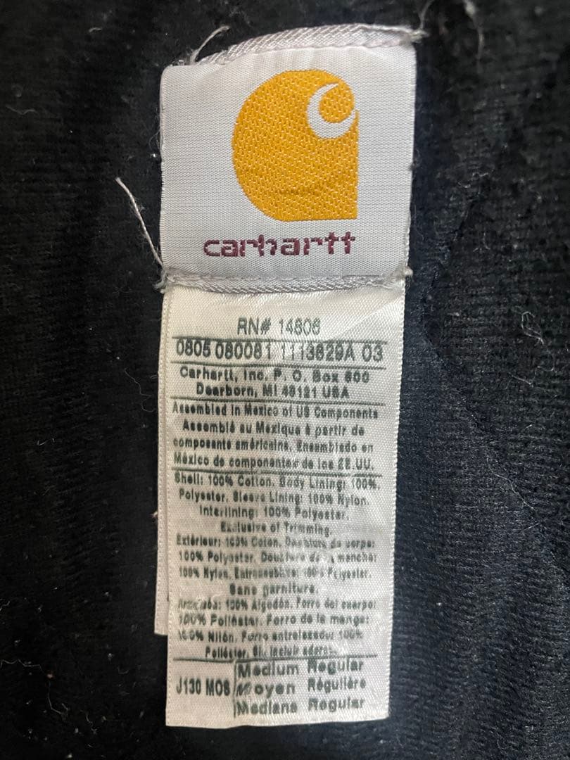 Carhartt フード付きグレージャケット