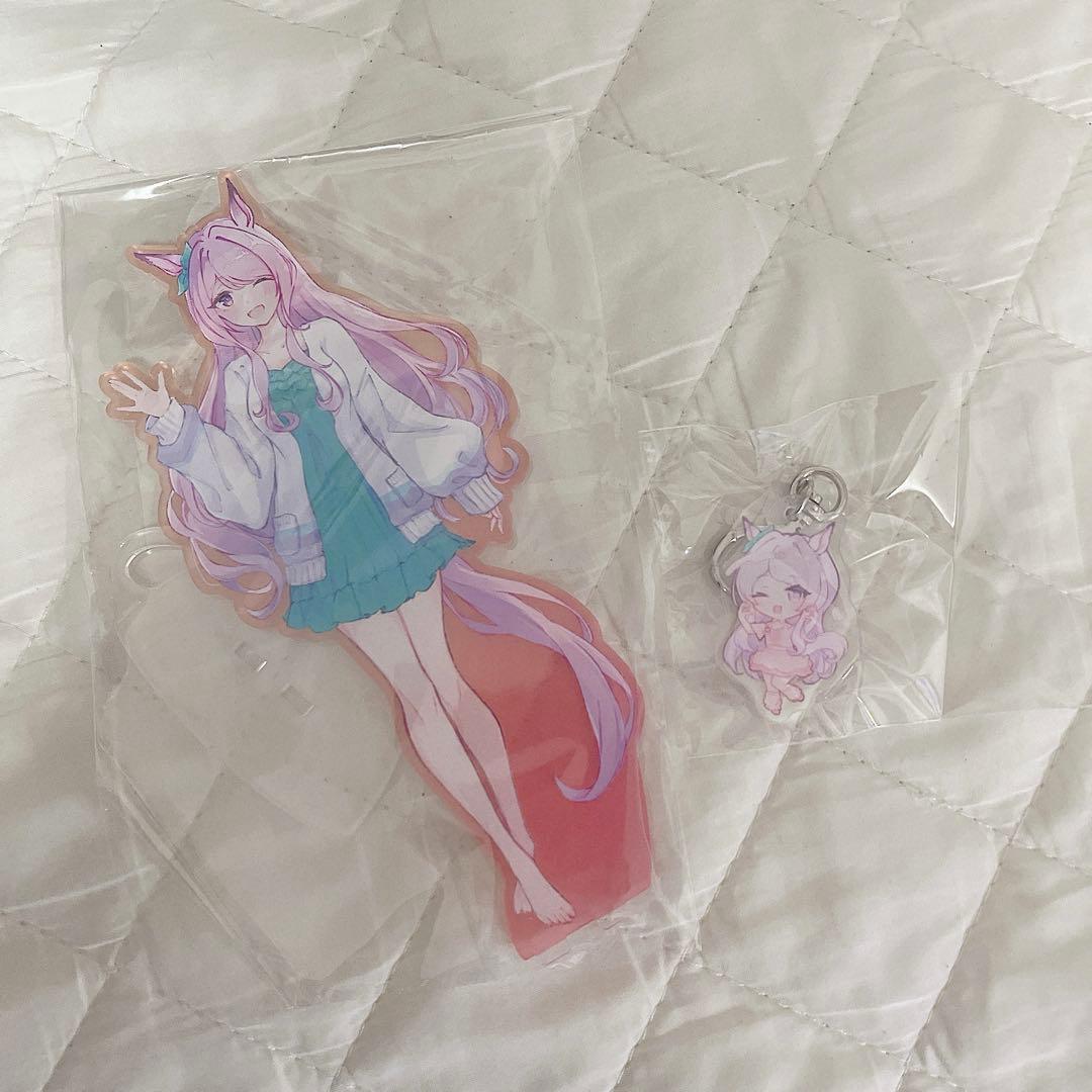 ウマ娘 C107 メジロマックイーン アクリルスタンド 新刊セット - メルカリ