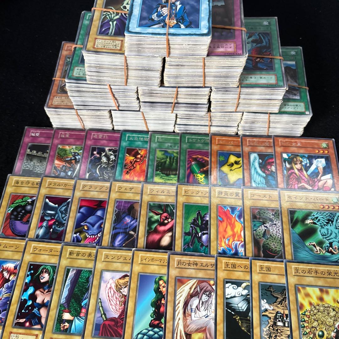 遊戯王 初期 2期カードのみ 1000枚 まとめ売りブースター ノーマル 字レア