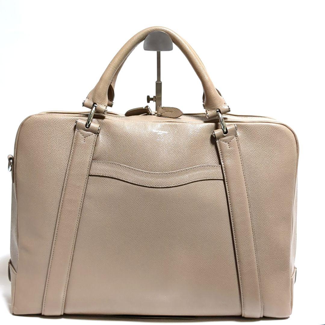 ✨ペッレモルビダ✨DECK9 ビジネスバッグ トープ 2way レザー ロゴ