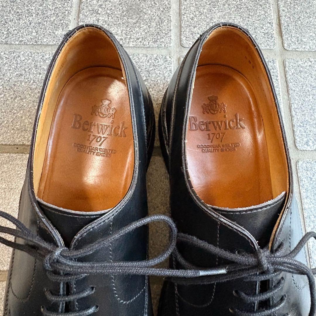 バーウィック Uチップ 4477 ブラック UK7(26.0)