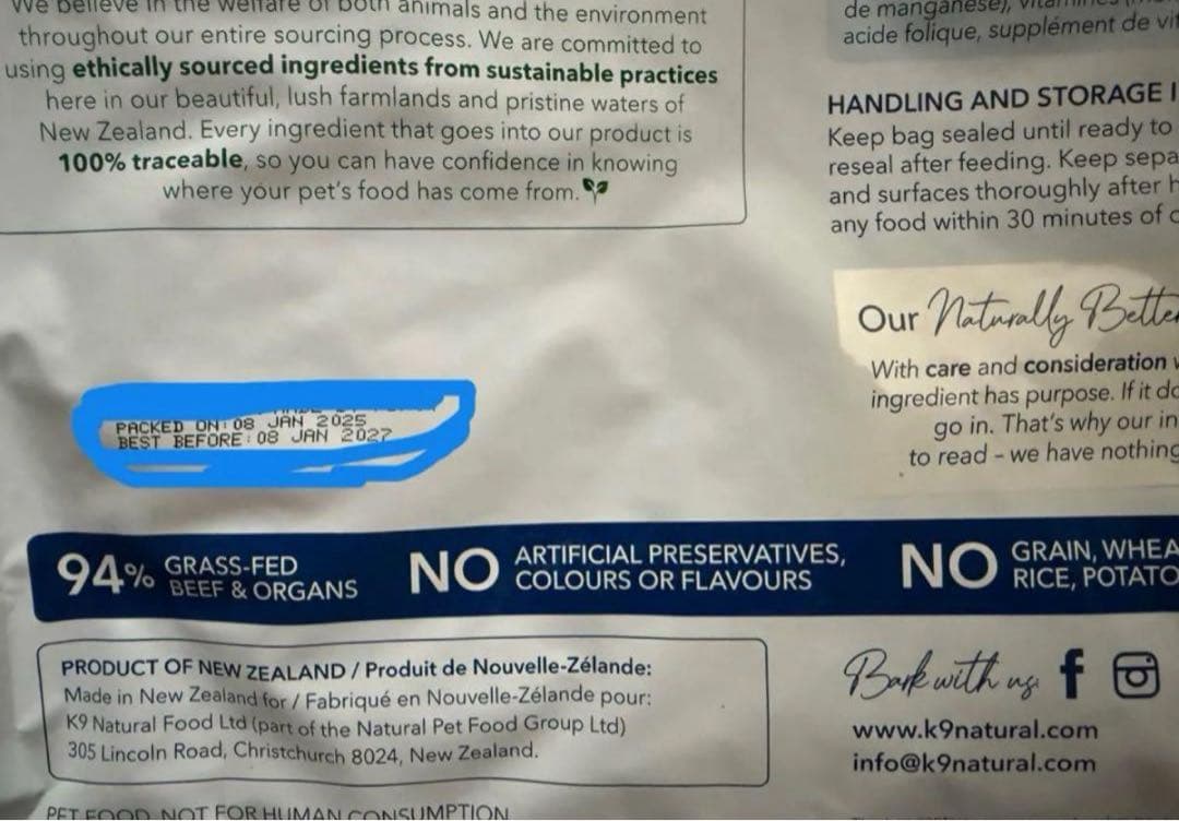 【3.6kg】K9ナチュラル k9Natural ビーフフィースト ドッグフード