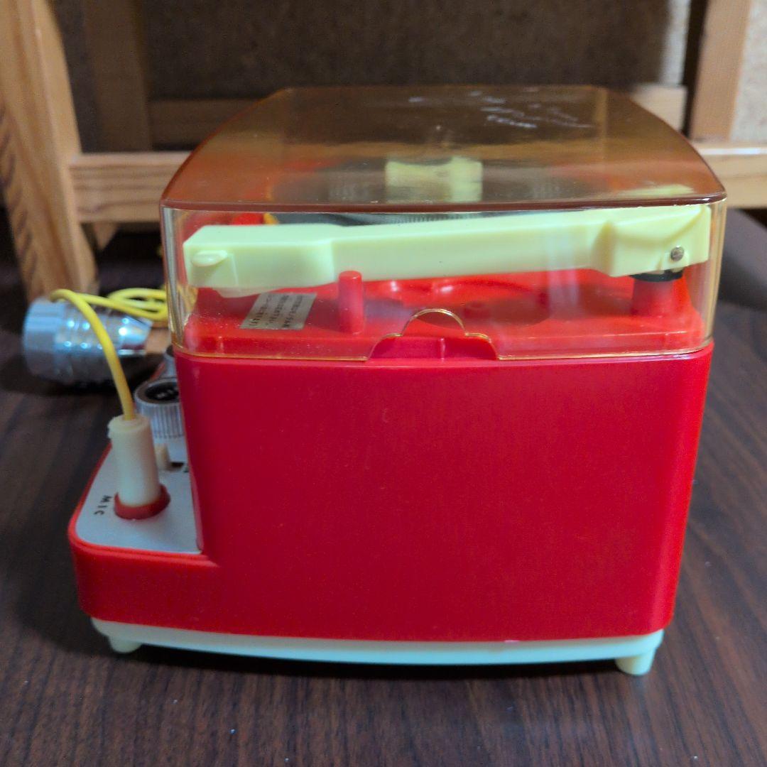 レコードを聴きながらマイクで歌える　アグネスチャンスタープレイヤー　レトロ玩具