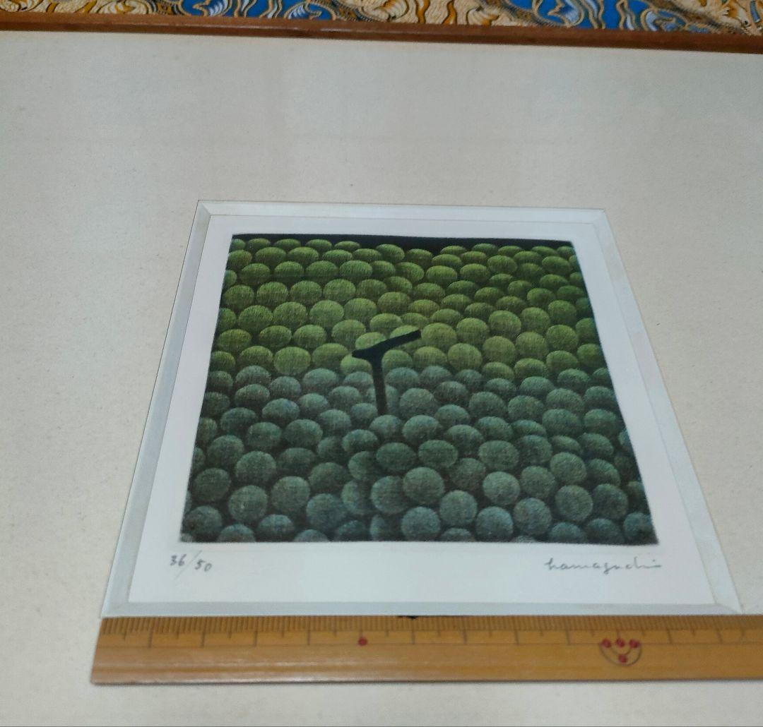 浜口陽三作品（緑と紫のぶどう）【配送日条件あり】 - メルカリ