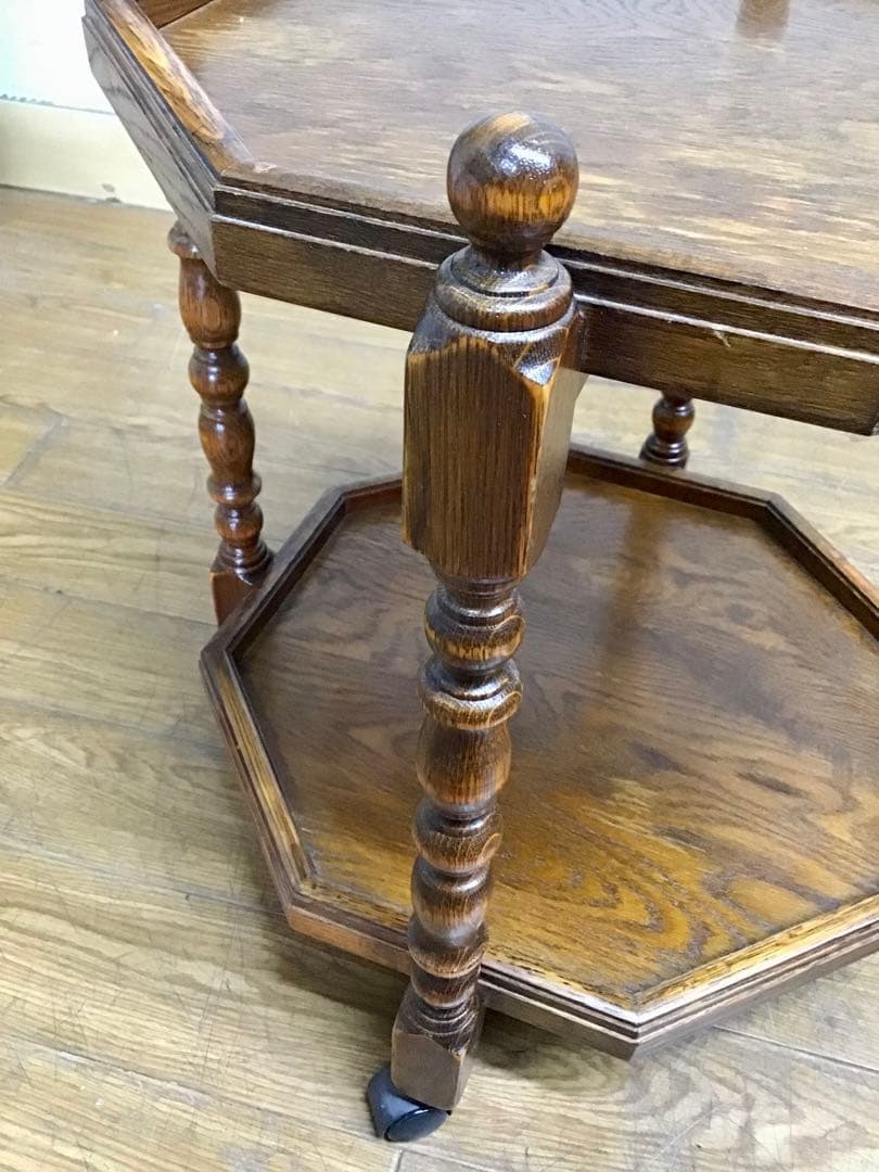 管318☆三越家具☆ブルージュ☆アンティーク☆カントリースタイル☆ワゴン