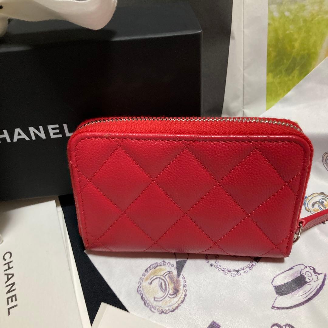 超美品☆CHANEL☆ケース キルティング☆クラシック☆キャビアスキン☆