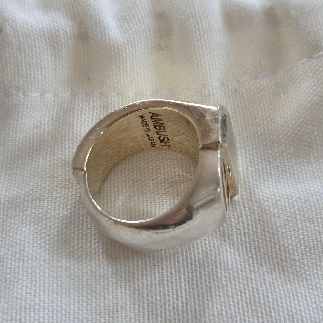 AMBUSH MISFIT RING コンビ　シルバー　リング