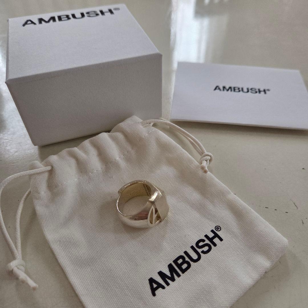 AMBUSH MISFIT RING コンビ　シルバー　リング